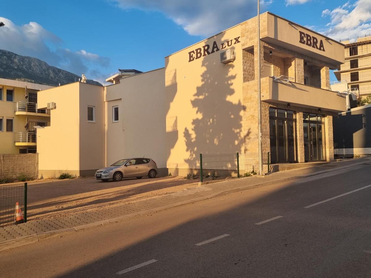 Ebra Lux Apartmani Dobrá Voda Exterior foto